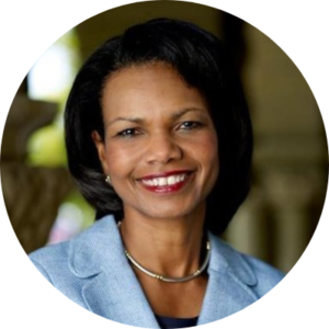 Dr. Condoleezza Rice Rounded Headshot
